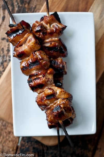Bacon Chicken Skewers 3