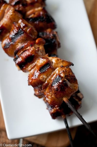 Bacon Chicken Skewers 5
