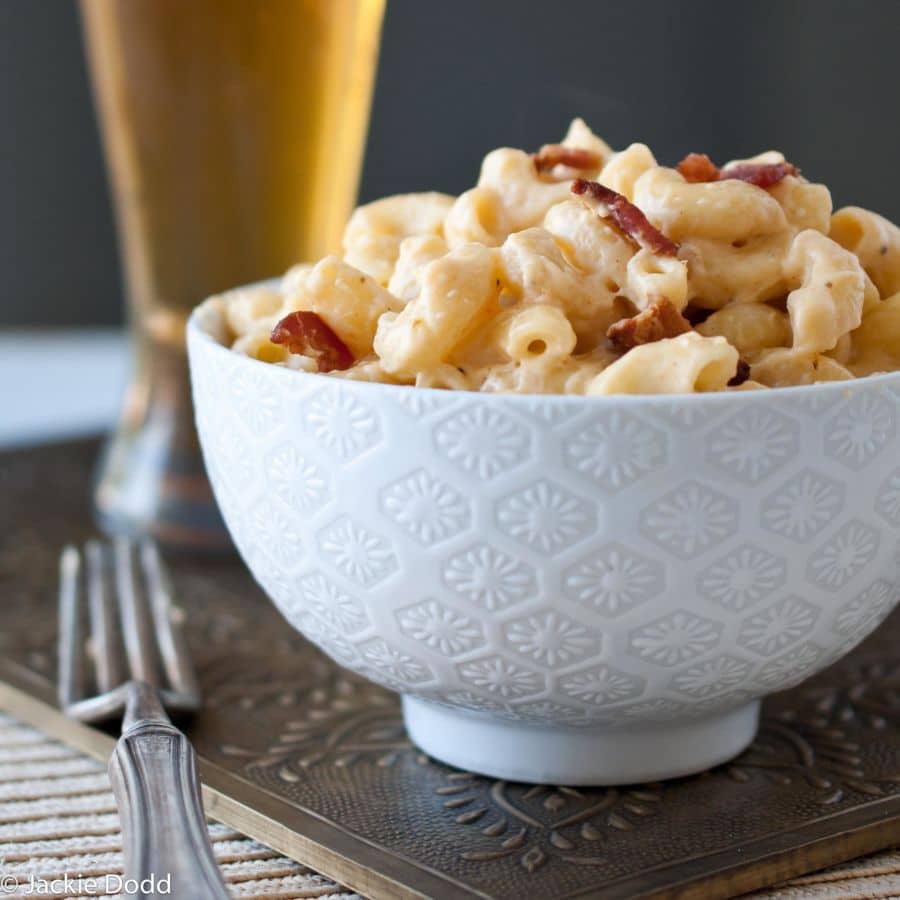 Stove Top Beer Bacon Mac and Cheese 4