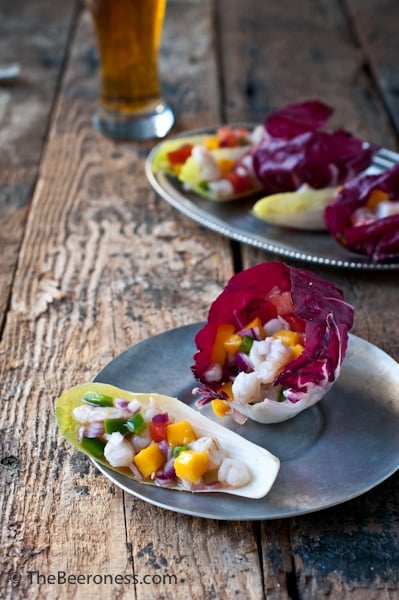 Beer Ceviche Wraps 2