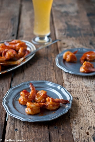 Smokey Hot Beer Shrimp