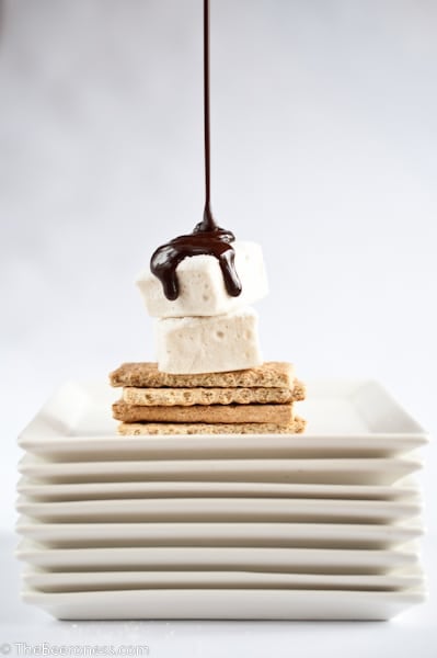 Beer Marshmallows with Mint Chocolate Stout Sauce2