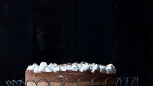 Chocolate Stout S’Mores Icebox Pie