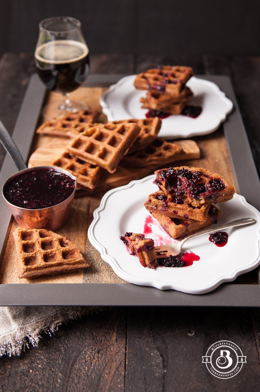 Classic Belgian Waffle Recipe (Make Ahead!) - Pinch and Swirl