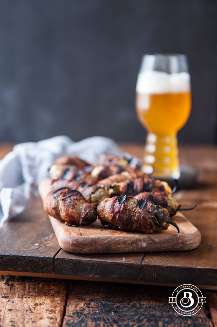 Enzovoorts Bekijk het internet elektrode Grilled Beer Cheese Stuffed Bacon Wrapped Jalapeños & A Grill Giveaway! -  Domestic Fits