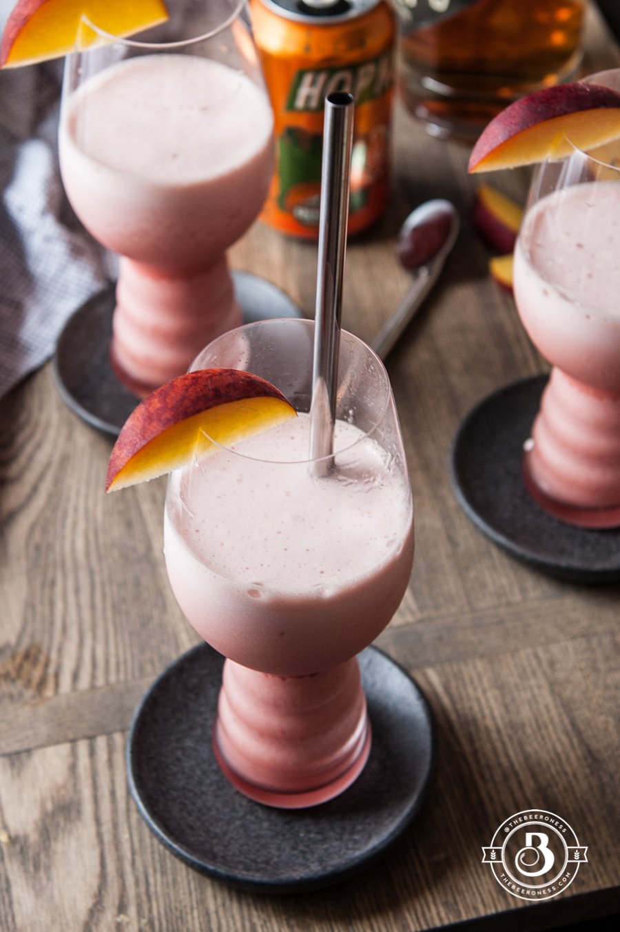 Raspberry Peach IPA Slushies