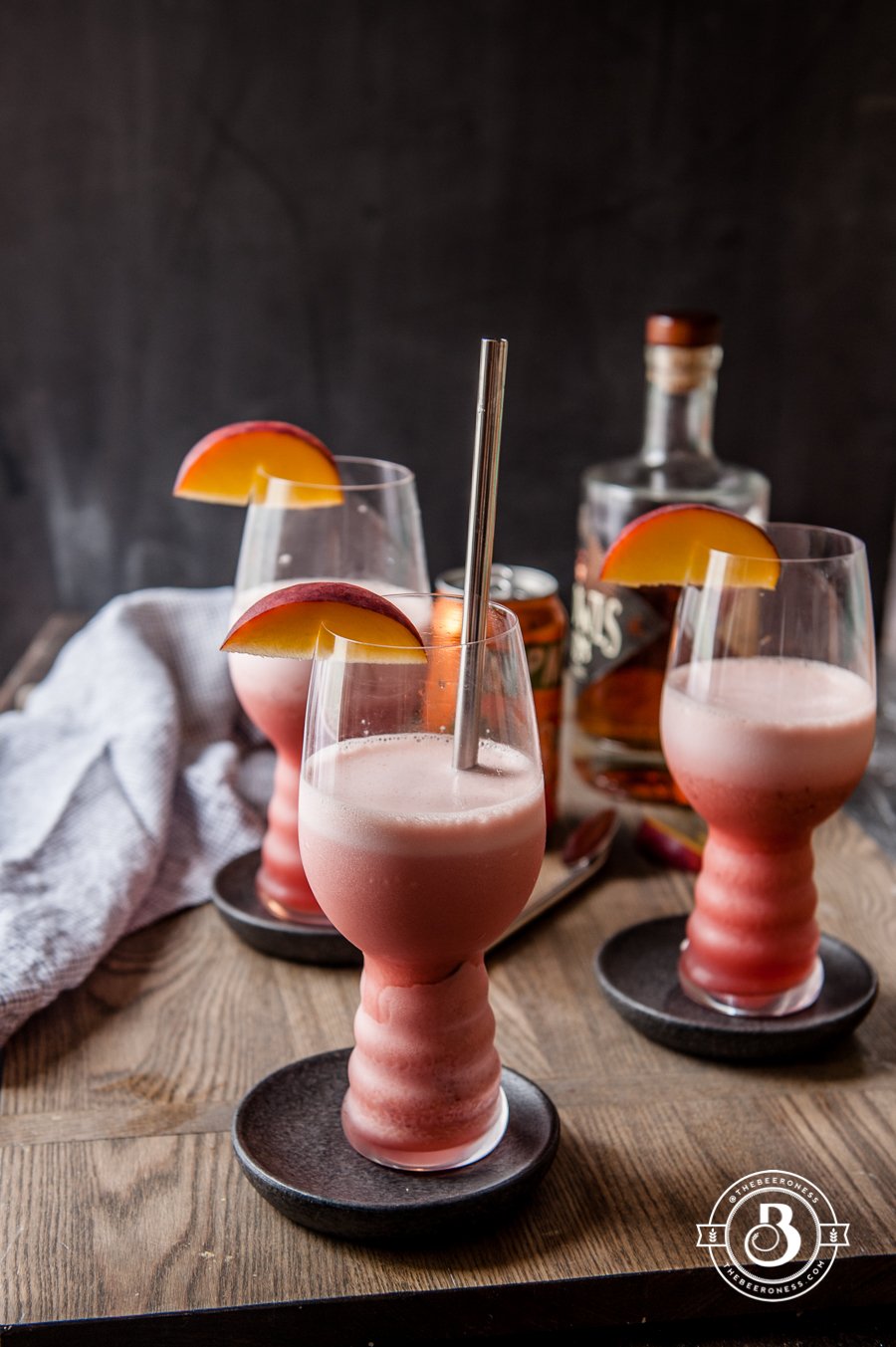 Raspberry Peach IPA Slushies