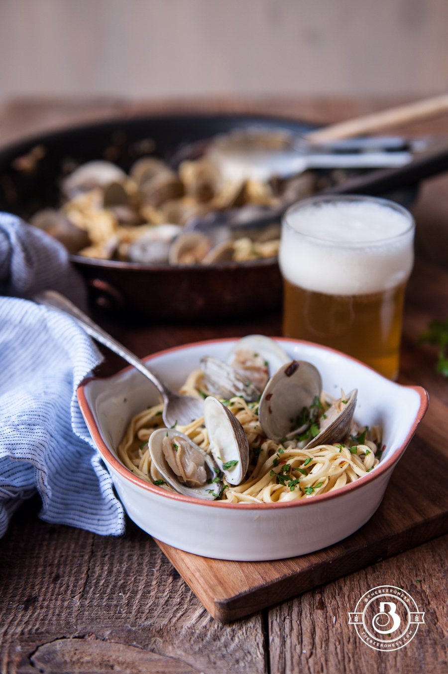 Beer Steamer Clam Linguini2