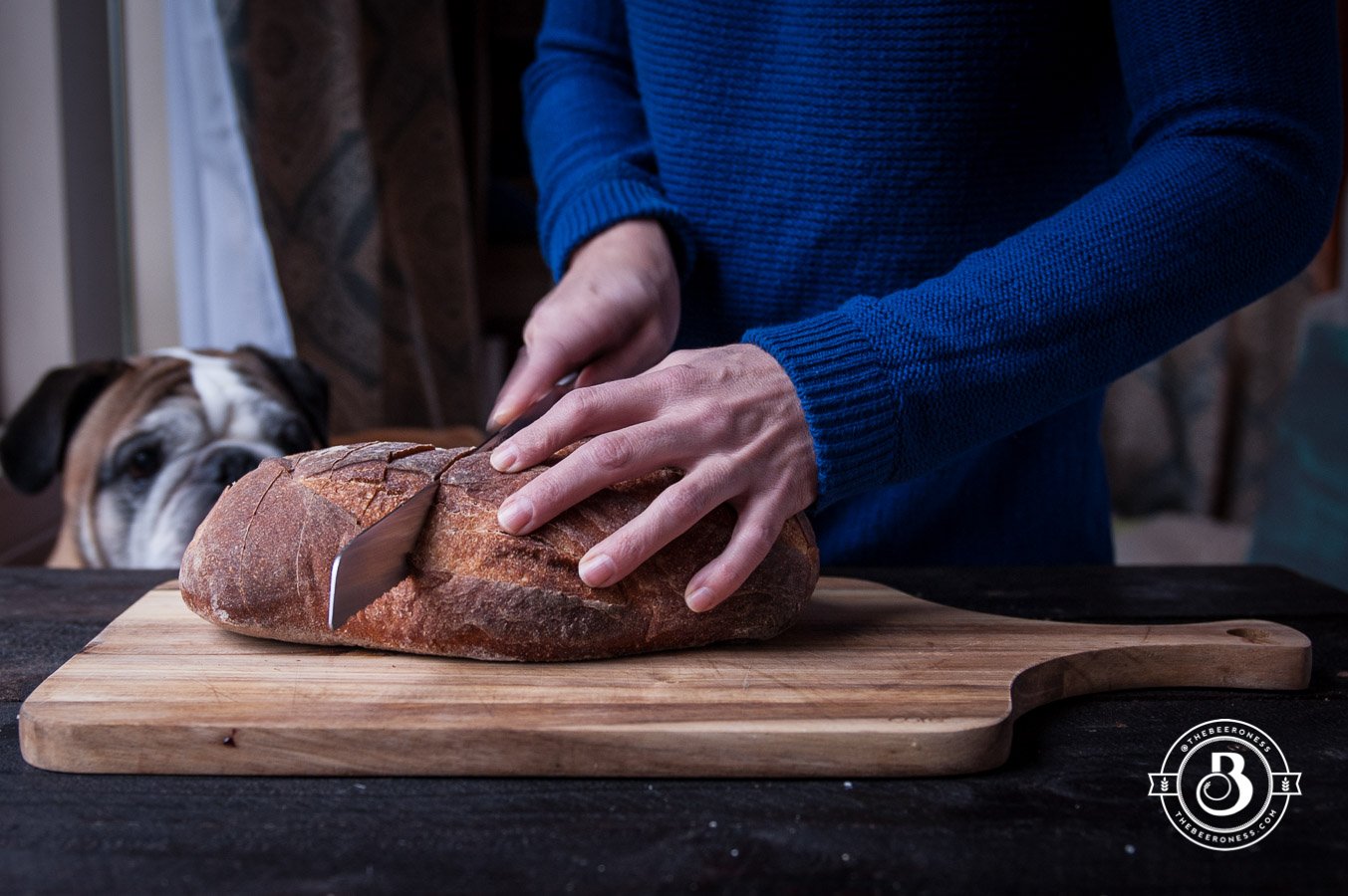 Easy Beer Cheese and Bacon Pull-apart Loaf