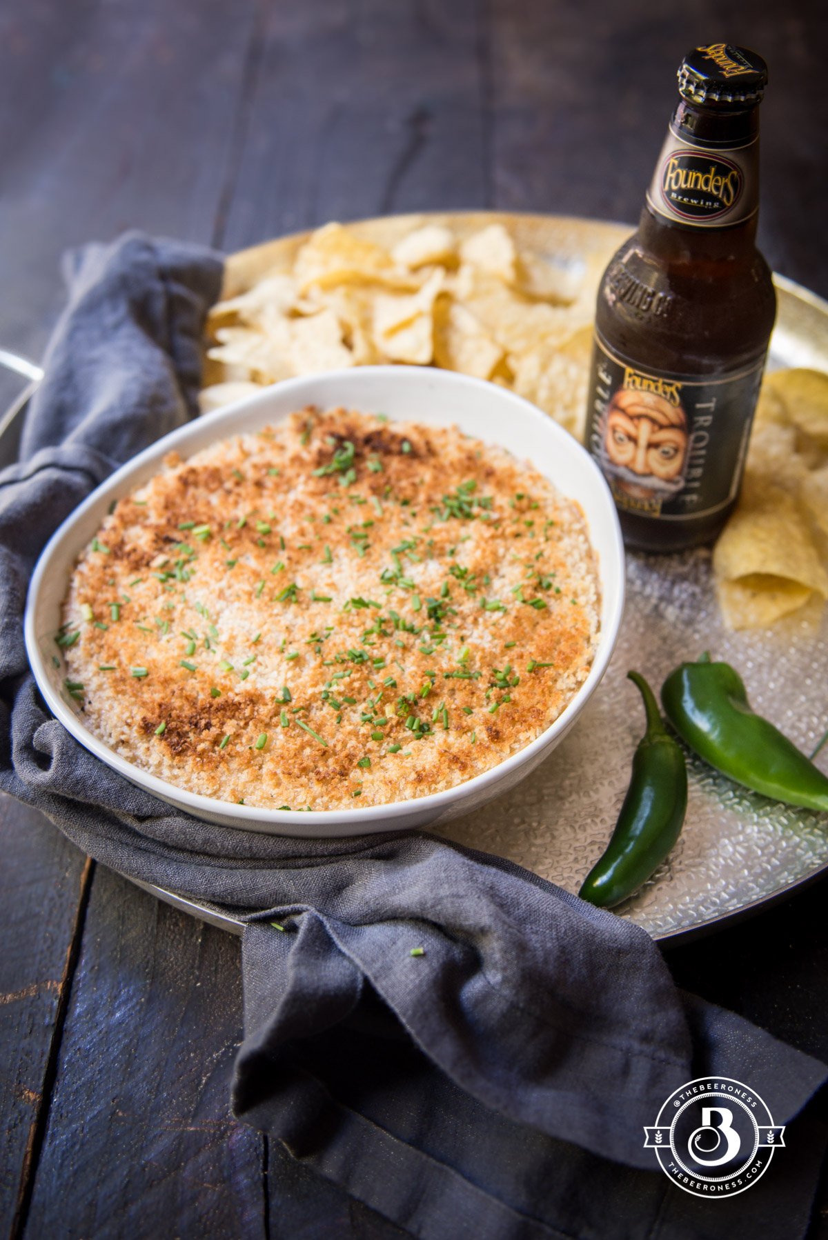 Jalapeno Popper Beer Cheese Dip