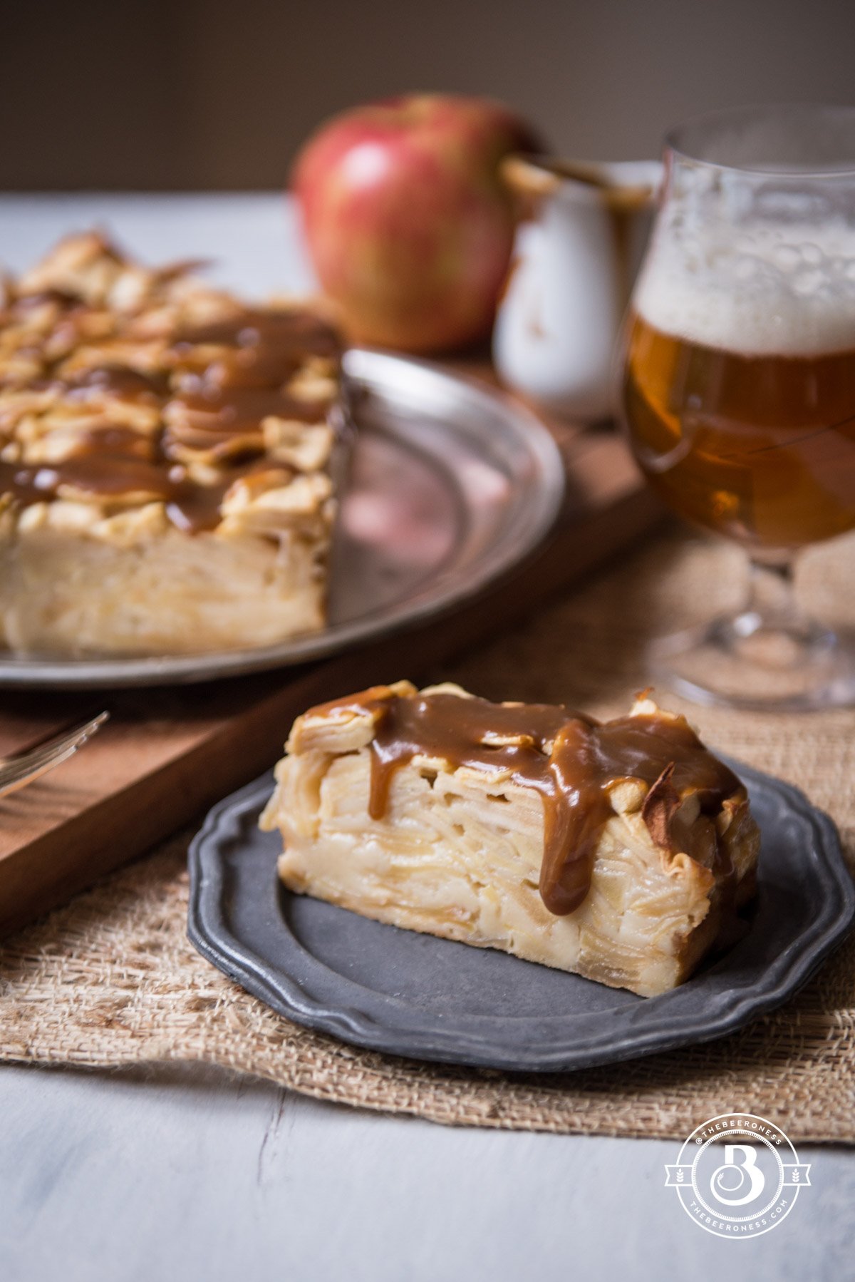 Invisible Apple Maple Cake - Bake from Scratch