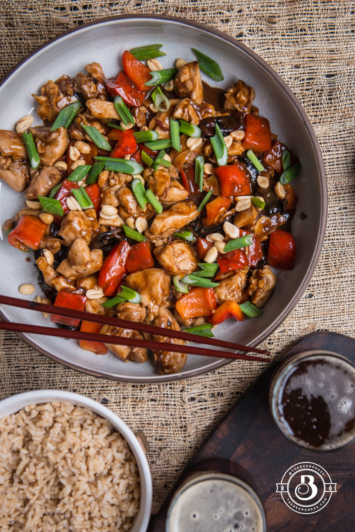 Kung Pao Porter Chicken 