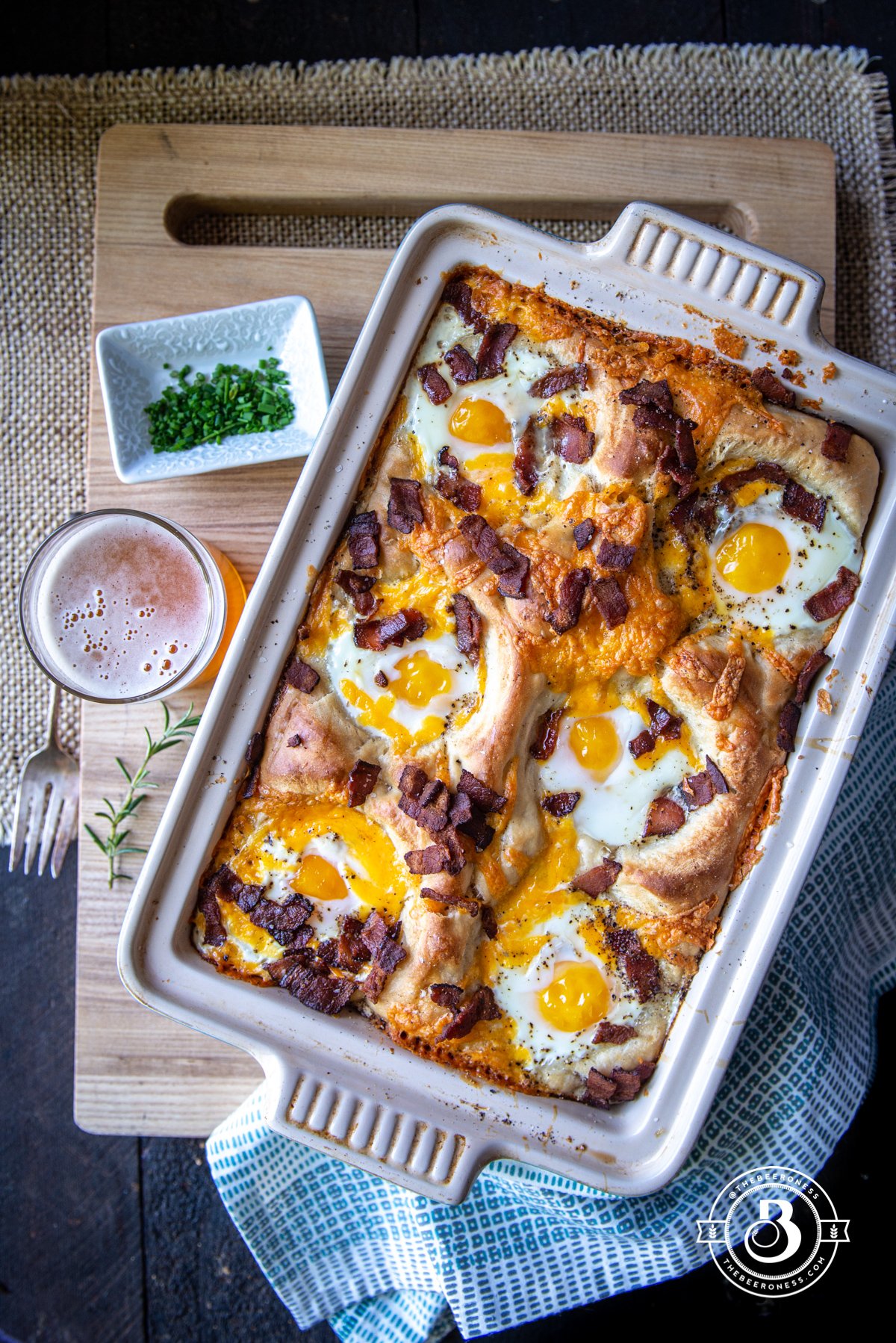 Breakfast Beer Focaccia - Domestic Fits