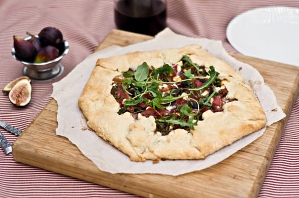 Fig and Goat Cheese Galette