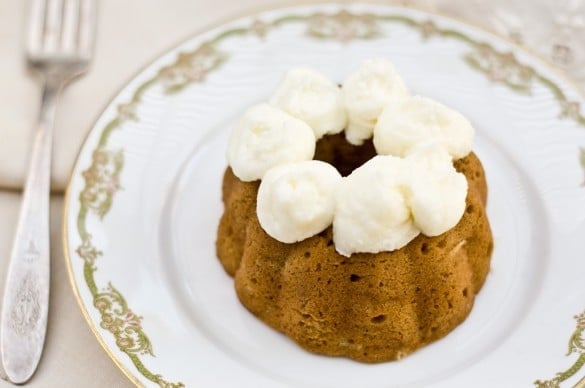 Miniature Mango Rum Cakes