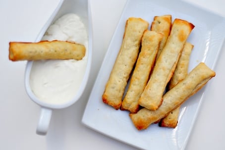 Chocolate Pie Sticks (a use for leftover pie dough)